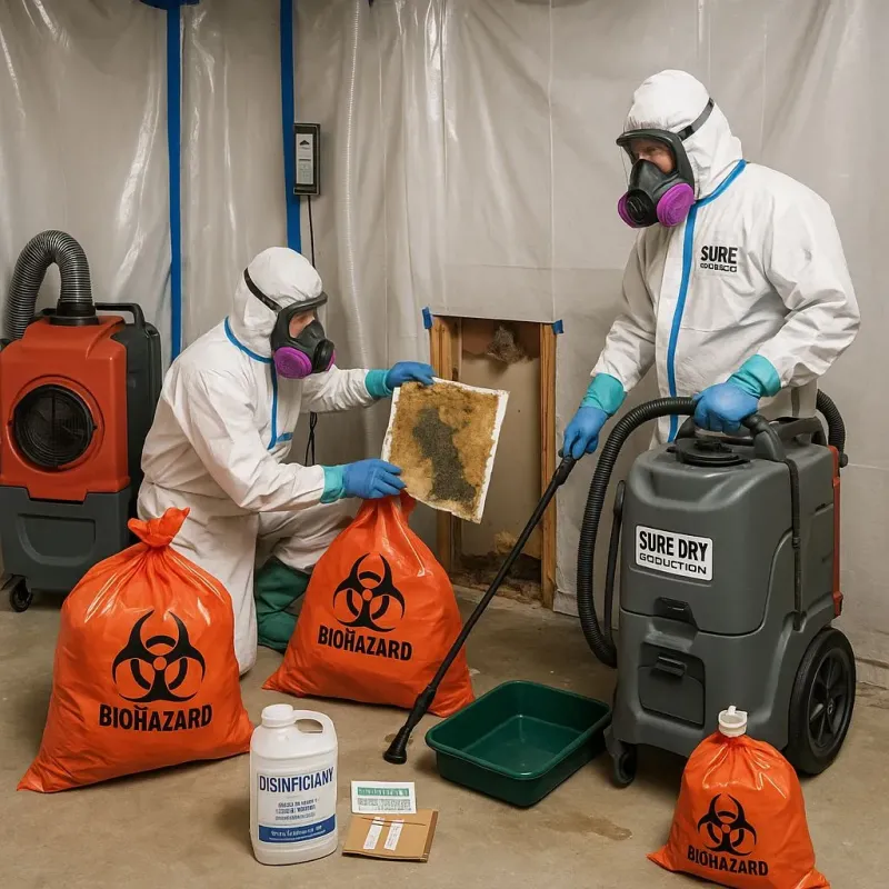 Contaminated Water Handling Protocols process in Princeville, IL