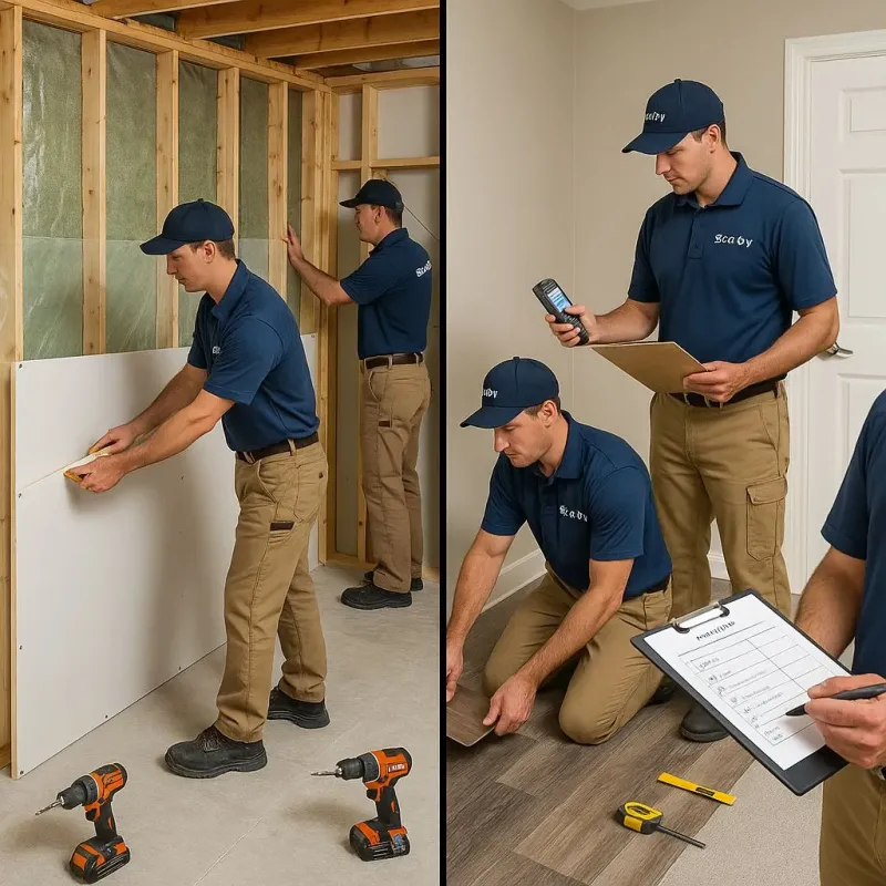 Repairs and Reconstruction process in Princeville, IL