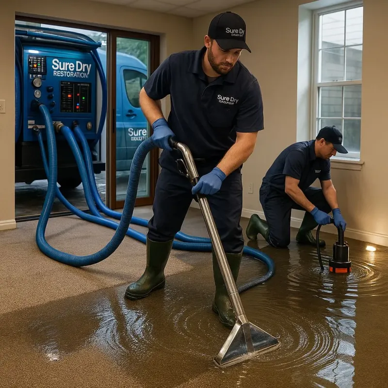 Water Extraction and Removal process in Princeville, IL